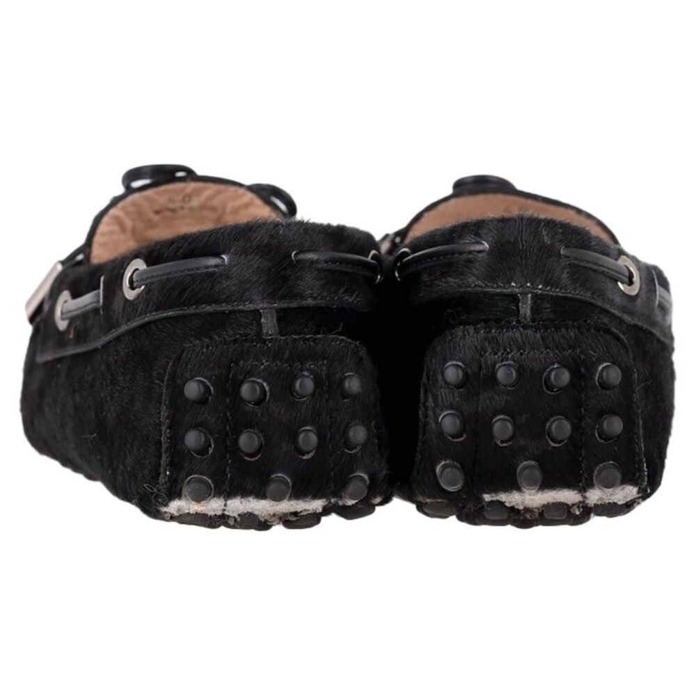 Tod's Gommino Loafers in Black Pony Hair - Picture 6 of 7